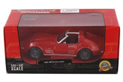 CHEVROLET -  1970 CHEVY CORVETTE T-TOP - RED - 1/24