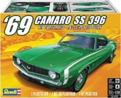 CHEVROLET -  CAMARO SS 396 2IN1 SS/RS BUILD OPTION 1969 1/25 (MODERATE) -  REVELL