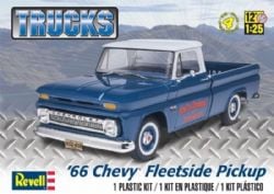 CHEVROLET -  CHEVY FLEETSIDE PICKUP 1966 - 1/25 -  REVELL