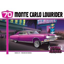 CHEVY -  1970 MONTE CARLO LOWRIDER 1/25 - GREEN