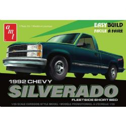 CHEVY -  1992 CHEVY SILVERADO C1500 FLEETSIDE SHORT BED 1/25 PLASTIC KIT