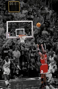 CHICAGO BULLS -  MICHAEL JORDAN - THE SHOT  POSTER (22