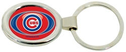 CHICAGO CUBS -  METAL KEYCHAIN
