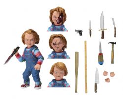 CHILD'S PLAY -  CHUCKY ACTION FIGURE WITH ACCESSORIES (4 INCH)