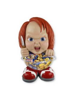 CHILD'S PLAY -  CHUCKY - CANDY BOWL AND HOLDER