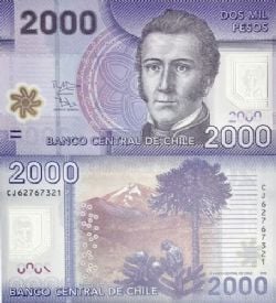 CHILE -  2000 PESOS 2016 (UNC)