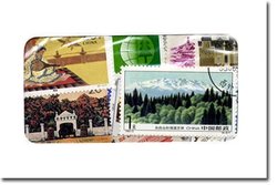 CHINA -  100 ASSORTED STAMPS - CHINA