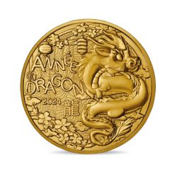 CHINESE CALENDAR -  YEAR OF THE DRAGON -  2024 FRANCE COINS 03
