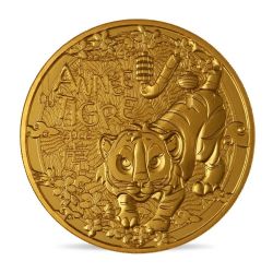 CHINESE CALENDAR -  YEAR OF THE TIGER -  2022 FRANCE COINS 01