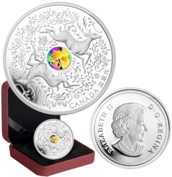 CHINESE HISTORY AND TRADITIONS -  MAPLE OF GOOD FORTUNE -  2012 CANADIAN COINS 04