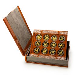 CHINESE LUNAR CALENDAR -  COMPLETE COLLECTION OF 12 GOLD COINS -  2010-2021 CANADIAN COINS