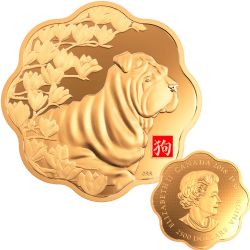 CHINESE LUNAR CALENDAR -  YEAR OF THE DOG 09 -  2018 CANADIAN COINS