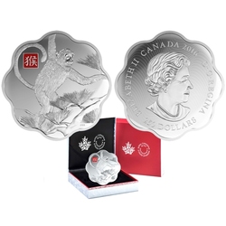 CHINESE LUNAR CALENDAR -  YEAR OF THE MONKEY -  2016 CANADIAN COINS 05