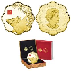 CHINESE LUNAR CALENDAR -  YEAR OF THE PIG 10 -  2019 CANADIAN COINS