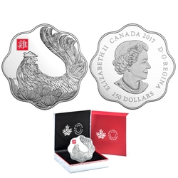 CHINESE LUNAR CALENDAR -  YEAR OF THE ROOSTER -  2017 CANADIAN COINS 06