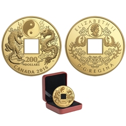 CHINESE TRADITIONS -  TIGER AND DRAGON : YIN AND YANG -  2016 CANADIAN COINS 01