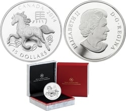 CHINESE ZODIAC SIGNS -  YEAR OF THE HORSE -  2014 CANADIAN COINS 05