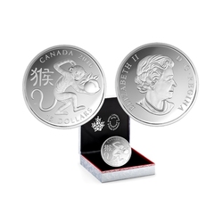 CHINESE ZODIAC SIGNS -  YEAR OF THE MONKEY -  2016 CANADIAN COINS 07