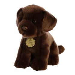 CHOCOLATE LAB PUP PLUSH (11