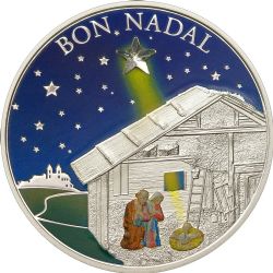 CHRISMAS -  5 DINERS NATIVITY -  2011 PINCIPAT D'ANDORRA