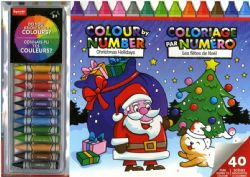 CHRISTMAS HOLIDAY - COLOR BY NUMBER