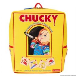 CHUCKY -  CHUCKY GOOD GUYS BOX MINI BACKPACK -  LOUNGEFLY