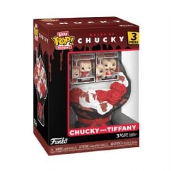 CHUCKY -  TINY POP BOUQUET! FIGURES OF CHUCKY & TYFFANI (1 INCH) -  BITTY POP! VALENTINE