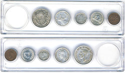 CIRCULATION COINS SETS -  1941 CIRCULATION COIN SET -  1941 CANADIAN COINS