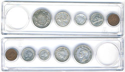 CIRCULATION COINS SETS -  1942 CIRCULATION COIN SET -  1942 CANADIAN COINS