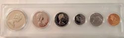 CIRCULATION COINS SETS -  1983 CIRCULATION COINS SET - FAR BEADS -  1983 CANADIAN COINS