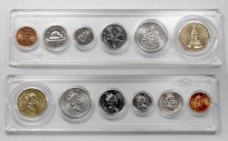 CIRCULATION COINS SETS -  1994 CIRCULATION COINS SET - NATIONAL WAR MEMORIAL -  1994 CANADIAN COINS