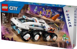 CITY -  COMMNAND ROVER AND CRANE LOADER (758 PIECES) -  SPACE 60432