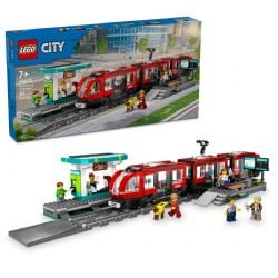 CITY -  DOWNTOEN STREETCAR AND STATION (811 PIECES) 60423