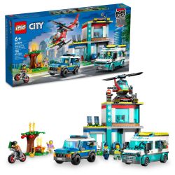 CITY -  EMERGENCY VEHICLES HQ (706 PIECES) 60371