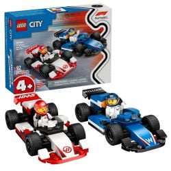 CITY -  F1® WILLIAMS RACING & HAAS F1® RACE CARS (92 PIECES) 60464