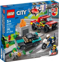 CITY -  FIRE RESCUE & POLIE CHASE (295 PIECES) 60319