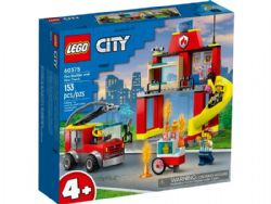 CITY -  FIRE STATION AND FIRE TRUCK (153 PIECES) 60375