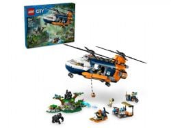 CITY -  JUNGLE EXPLORER HELICOPTER AT BASE CAMP (881 PIECES) 60437