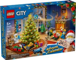 CITY -  LEGO® ADVENT CALENDAR 2025 (186 PIECES) 60475