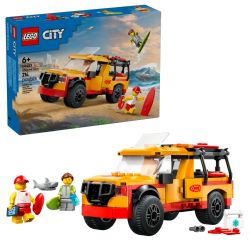 CITY -  LIFEGUARD BEACH RESCUE TRUCK (214 PIECES) 60453