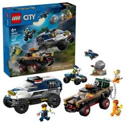 CITY -  OFF-ROAD POLICE CAR CHASE(467 PIECES) 60449