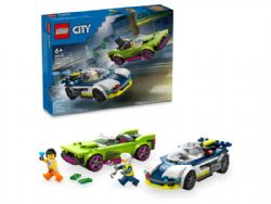 CITY -  POLICE CAR AND MUSCLE CAR CHASE (213 PIECES) 60415