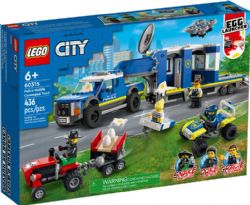 CITY -  POLICE MOBILE COMMAND TRUCK (436 PIECES) 60315