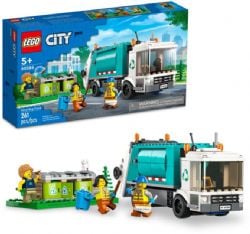 CITY -  RECYCLING TRUCK (261 PIECES) 60386