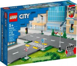 CITY -  ROAD PLATES (112 PIECES) 60304