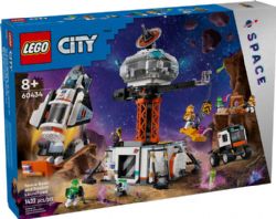 CITY -  SPACE BASE AND ROCKET LAUCHPAD (1422 PIECES) -  SPACE 60434