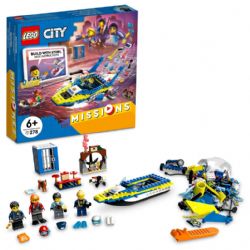 CITY -  WATER POLICE DETECTIVE MISSIONS (278 PIECES) 60355