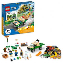 CITY -  WILD ANIMAL RESCUE MISSIONS (246 PIECES) 60353