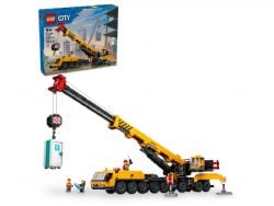 CITY -  YELLOW MOBILE CONSTRUCTION CRANE (1116 PIECES) 60409