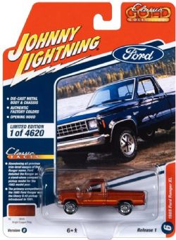 CLASSIC GOLD -  1985 FORD RANGER XL 1/64 - COPPER -  JOHNNY LIGHTNING 6